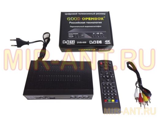 DVB-211413 OPENBOX GOLD DVB-009 металлический корпус, дисплей, приставка для цифрового телевидения