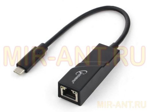 Сетевой адаптер Ethernet Gembird A-CM-LAN-01 USB C-type - Fast Ethernet adapter A-CM-LAN-01