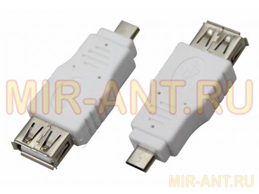 Переходник USB   (гн. USB А - micro шт. USB А), REXANT