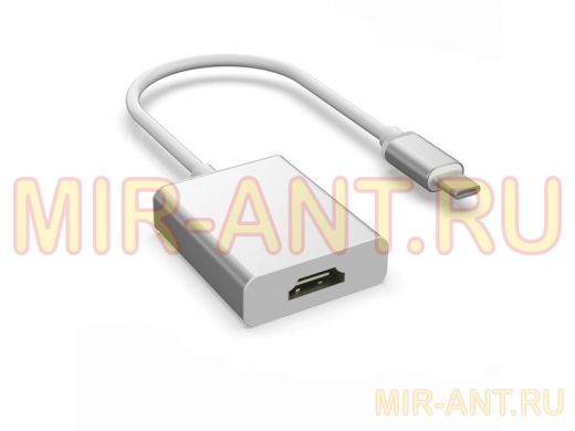 Орбита OT-AVW54 переходник (штекер TYPE-C - гнездо HDMI) 15см