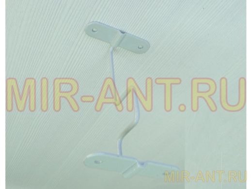 Держатель для подвесной полки с намотчиком провода снизу 