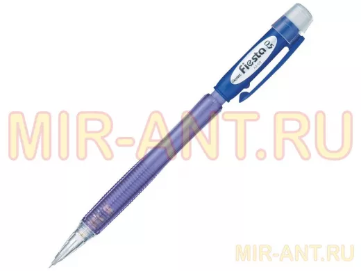 Карандаш механический (Япония) "Fiesta", корпус тонированный синий "BR-101531", ластик, 0,5 мм