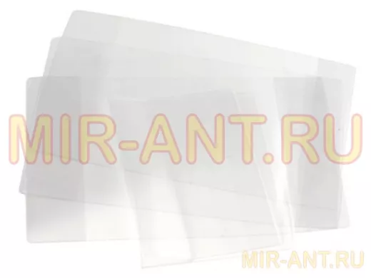 Обложка ПВХ для тетради и дневника "BR-102836", 110 мкм, 212х350 мм, прозрачная, 15.14