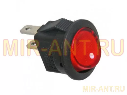 KCD5-101-2- C3-R/2P on-off Клавишные переключатели