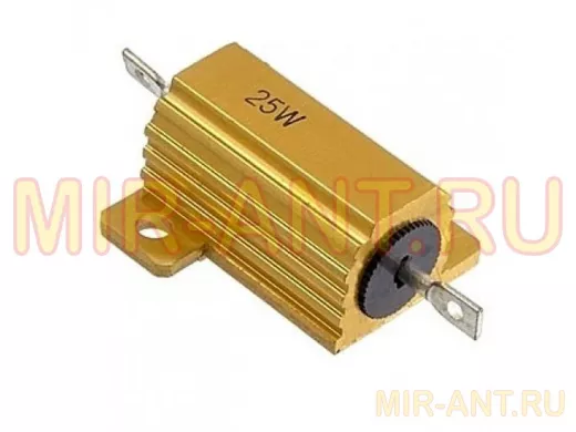 Мощный постоянный резистор RX24 25W 5% 3R