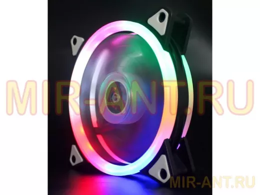 Вентилятор  +12В;  120х120х25мм;  12 В, 0,17 А с подсветкой