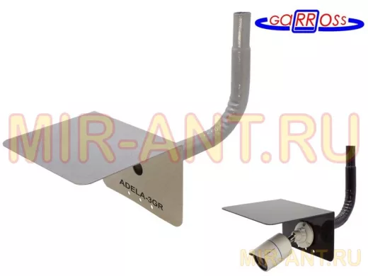 Кронштейн с козырьком для камеры наблюдения 