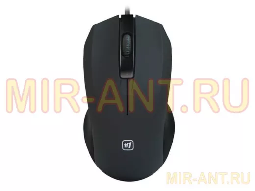 Мышь проводная DEFENDER #1 MM-310, USB, 2 кнопки + 1 колесо-кнопка, оптическая, черная, 52310
