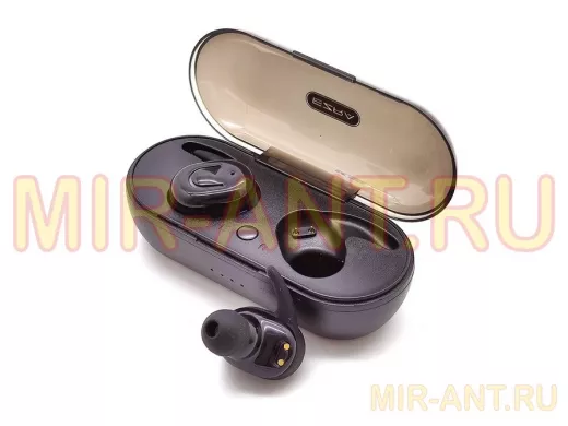 Bluetooth наушники с микрофоном (гарнитура)  EZRA TWS07 Черные