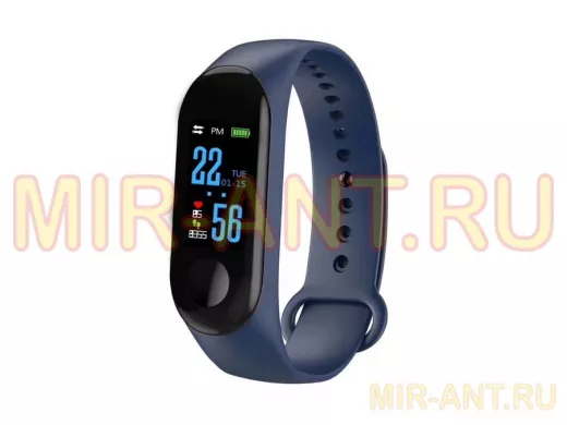 EZRA SW04 Синий cпорт браслет