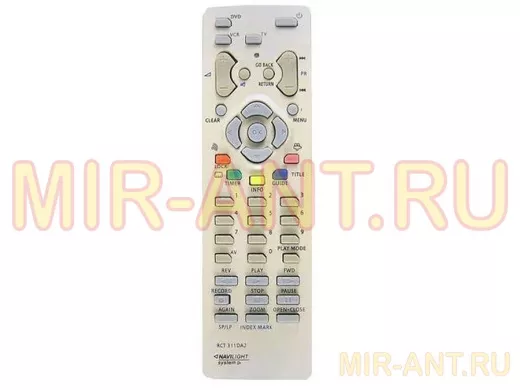 Телевиз. пульт  THOMSON  RCT311DA2 ic DVD как оригинал