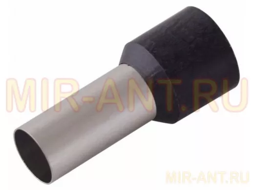 Наконечник штыревой втулочный изолированный желтый  (CE 250016 yellow) REXANT