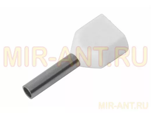 Наконечник штыревой втулочный изолированный 2 x 0.5mm kb  REXANT