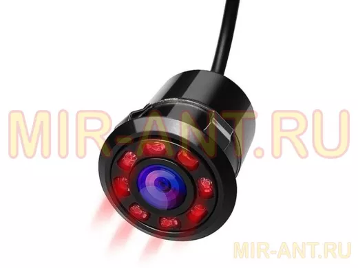 Камера заднего вида PC1030 , диаметр 18,5 мм.,на защёлках, 170град., 628*582, IR подсветка