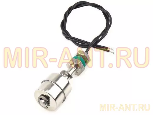 поплавковый переключатель, нерж. сталь с проводом