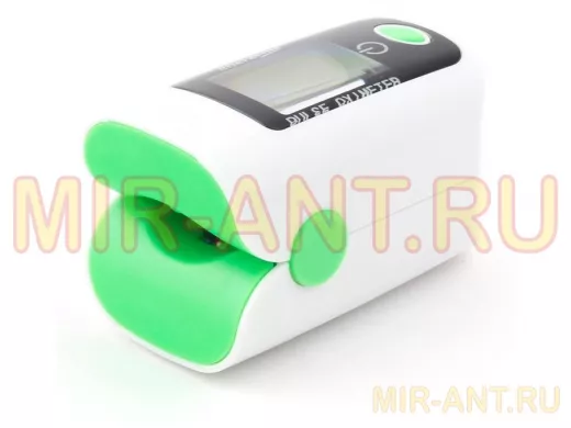 Пульсометр с функцией пульсоксиметра "Energenie" EG-PO1W, белый с зеленым