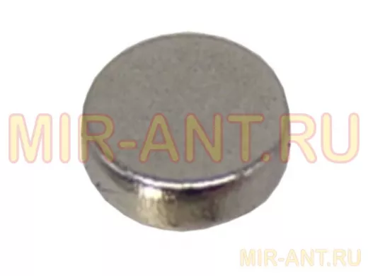 Неодимовый магнит; диск    4х 1мм 