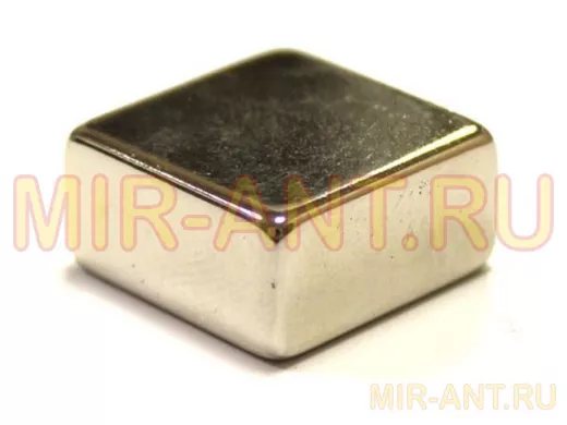 Неодимовый магнит; призма   20х20х10мм "MAGNEOD-118414" (удерж. 14кг)