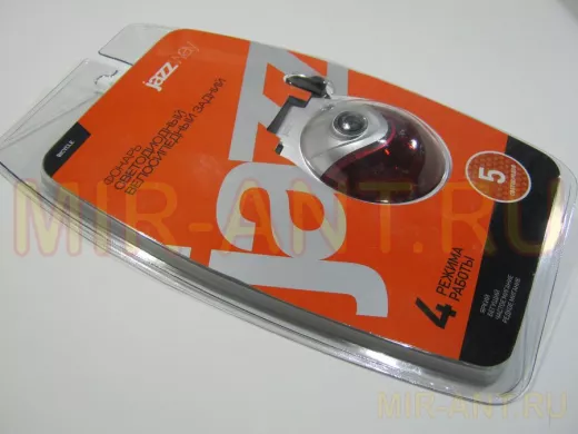 Фонарик велосипедный  Jazzway B-R-L05 LED (вело.задний) BL-1 светодиодный велосипедный задний