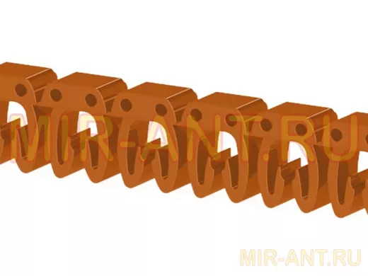 Маркировка кабеля  KE1 (0,751,5мм.кв.) "3" по 500шт (цена за 1шт),арт.517003