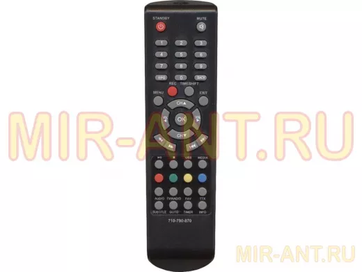 Пульт для ORIEL ПДУ-7 710/720/740/750/ 821/825/840/ 870/910/920/950 Synaps T20 SAT ic для ресиверов