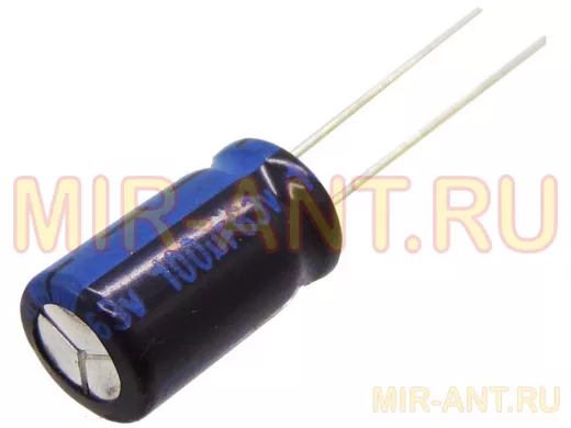 Конденсатор электролитический   100mf x    63V  (8x14) 105 TK, Jamicon