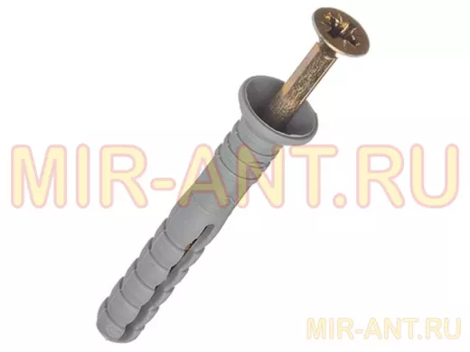 4.01.03.02 Дюбель-гвоздь, потай 6х40 (200 шт)