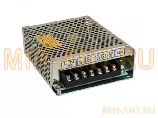 Блок питания  12 Вольт    500мA   "BP-130424" SKS-40  +5V, +12V Импульсные