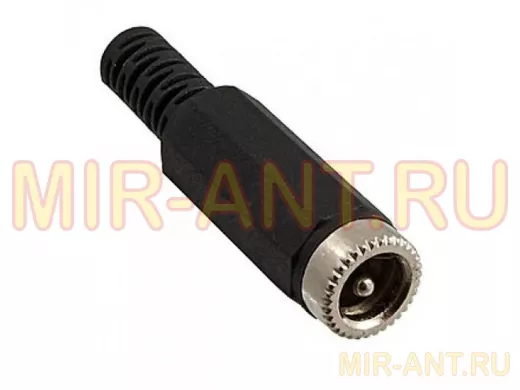Гнездо (штекер) питания TC 5.5x2.1mm Cable штырьковый