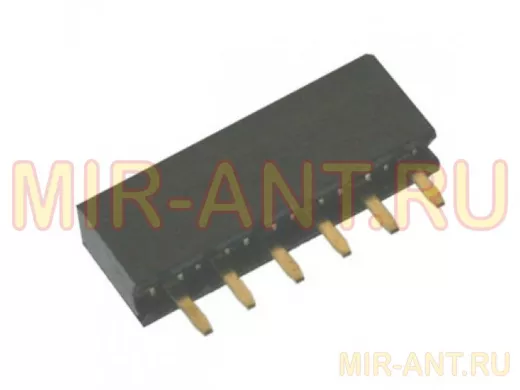 PBS2-06 pitch 2.00 mm Штыри и гнезда для плат 2.00мм РАЗЪЕМЫ