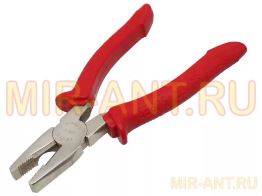 Инструмент плоскогубцы ANDAN 180мм красные ручки TOOLS CR-V