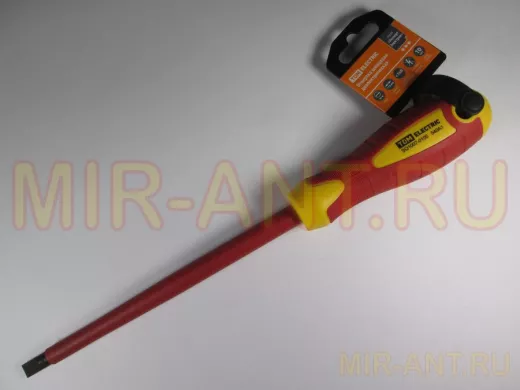 Отвертка шлицевая диэлектрическая тип SL8*175, серия