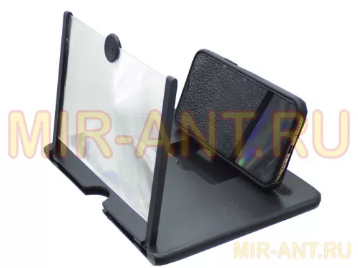 Линза-увеличитель экрана смартфона 155 х 105мм, выдвижная из корпуса