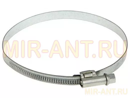 Хомут червячный цинк  90-110 мм "ABI-14104"