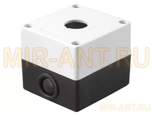 Корпус КП101 для кнопок 1место белый TDM SQ0705-0001