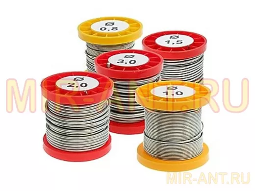 Припой (катушка) ПОСК50-18 Прв d=1.5мм 100гр.