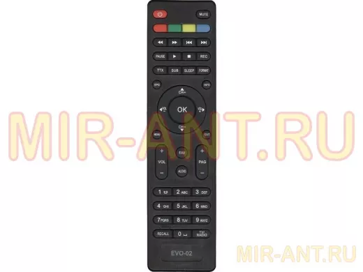 Пульт для спутниковых ресиверов ТЕЛЕКАРТА EVO-2,Energy EVO-2
