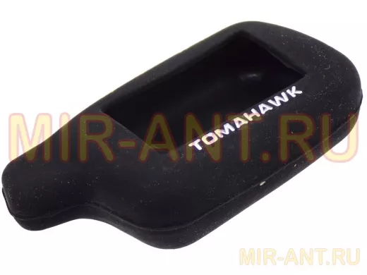 Чехол на брелок на сигнализацию силикон TOMAHAWK X5 (ант+4кн)