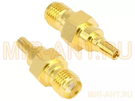 Переходник SMA (female, гнездо) - CRC9 (male, штекер)