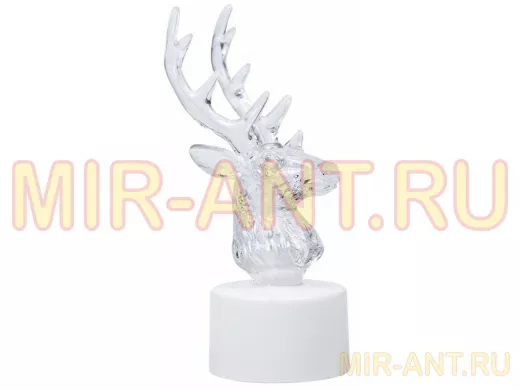 Фигура светодиодная на подставке "Олень", RGB