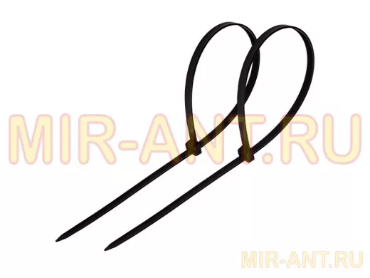 200х4,0мм кабельный хомут (стяжка нейлонoвая) nylon черная (100 шт) Proconnect