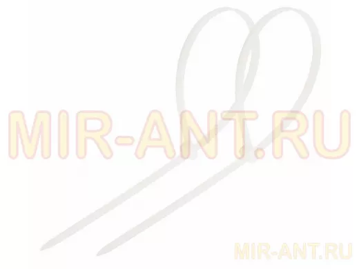 300х5мм кабельный хомут (стяжка нейлонoвая) nylon белая (100 шт) REXANT