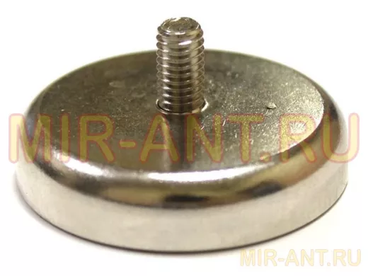 Неодимовый магнит; крепление с винтом C42 М8 "MAGNEOD-151150" (66кг)
