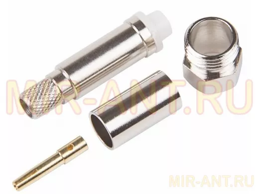 Разъём FME гнездо на кабель типа RG-58 ( под обжим ) REXANT 05-5004