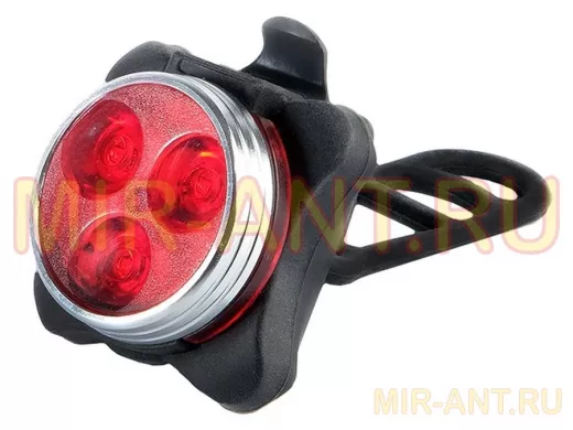 Фонарь ФАZA Accu BR3-L03 велосипедный (задн),USB, max яркость 12Lm, 4 режима работы, IP44, с литий-п