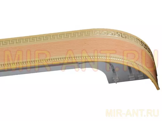 250см карниз ДНК Меандр 3 БУК в индивид. упаковке ультракомпакт