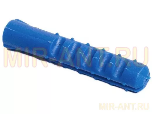 Дюбель 6х40 с шипами полипропилен, синий