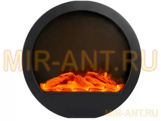 Светильник ФАZA  FL-D36USB (светильник-камин,- 3хLR14, круглый). Декоративный светильник с реалистич