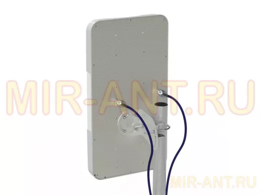 Антенна  17дБ МИМО 2600 4G,Wi-Fi  AX-2517P MIMO 2x2 панельная КУ=17dBi, 2хN-female