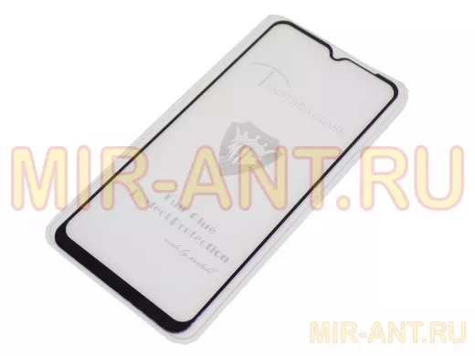 Стекло защитное Xiaomi Redmi 9A/9C/Poco M3/Poco M2, чёрное, Mtb Full GC, тех.пак.